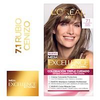 Tinte Excellence 7.1 Rubio Cenizo - Caja 1 UN