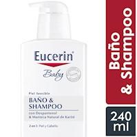 Eucerin Baby Baño & Shampoo - Frasco 240 ML