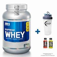 SUPREME NUTRITION SUPREME WHEY  3 LIBRAS VAINILLA + SHAKER