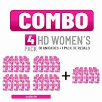 COMBO ADN WOMEN'S - HD WOMEN'S PACK 60 UNID. BLUEBERRY + 1 PACK GRATIS