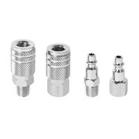 Juego de 2 acoples y 2 conectores de 1/4"NPT - 27020 Pretul