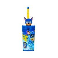 Vaso Paw Patrol 3D Scool tumbler c caña 703206