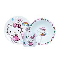 Vajilla infantil Ceramica 3Pz Hello Kitty Scool 704342