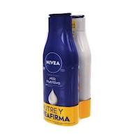Pack Nivea Body Milk + Crema Reafirmante - Frasco 2 UN