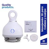 Masajeador Eléctrico Vibratorio 3D para Cabeza y Cuerpo Relax Me - Caja 1 UN