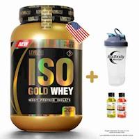 LEVEL PRO ISO GOLD WHEY 2.650 LIBRAS VANILLA CREME + SHAKER