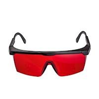 Gafas rojas para visualizar láser rojo