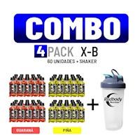 COMBO UNIVERSE NUTRITION - X-B PACK 60 UNID. + SHAKER