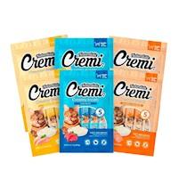 Snack para Gatos Naturalistic Cremi Surtido Pack x6 und