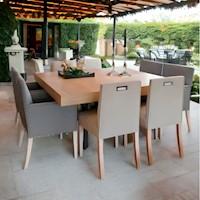 HYS COMEDOR + 8 SILLAS CLAUS HYS