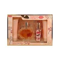 Eau De Parfum+Body Lotion+Body Mist+Hand Lotion Flower Secret