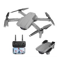 DRONE E99 CON DOBLE CAMARA 4K PLOMO