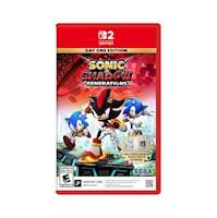 Sonic X Shadows Generation Edicion Day One Nintendo Switch 2 Latam