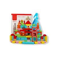 BLOQUE CONSTRUCCION BALDE X 50 PCS DIDACTICO