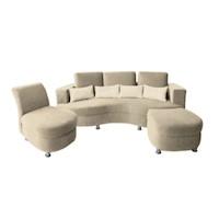 JUEGO DE SALA PARIS - BEIGE