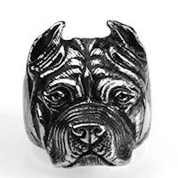 Anillo Para Hombre Modelo American Pit Bull Terrier