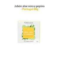 Jabón aloe vera y pepino 80g - Portugal