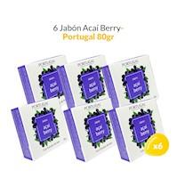 6 Jabon baya de acai 80g - Portugal