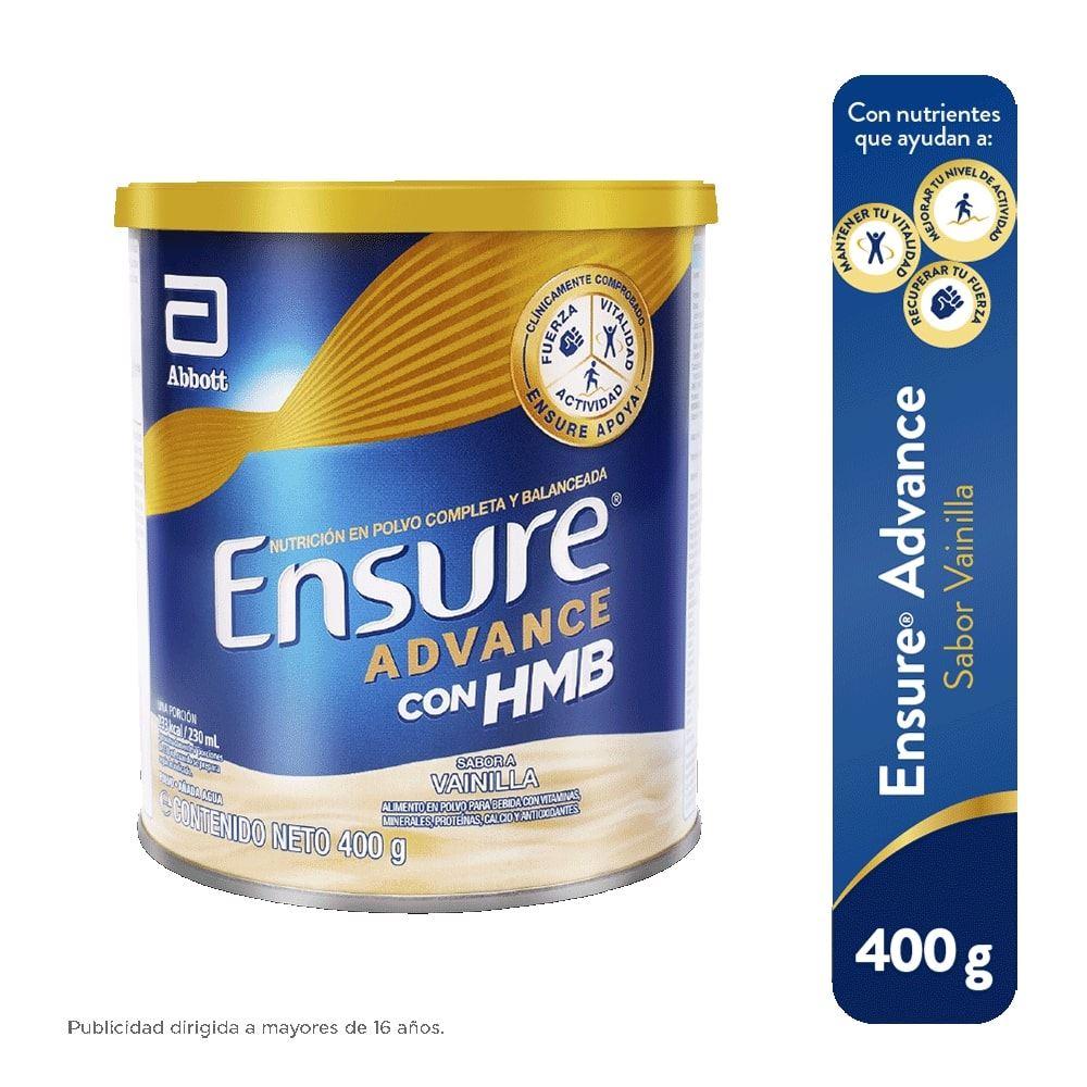 ENSURE ADVANCE VAINILLA X 400GRS