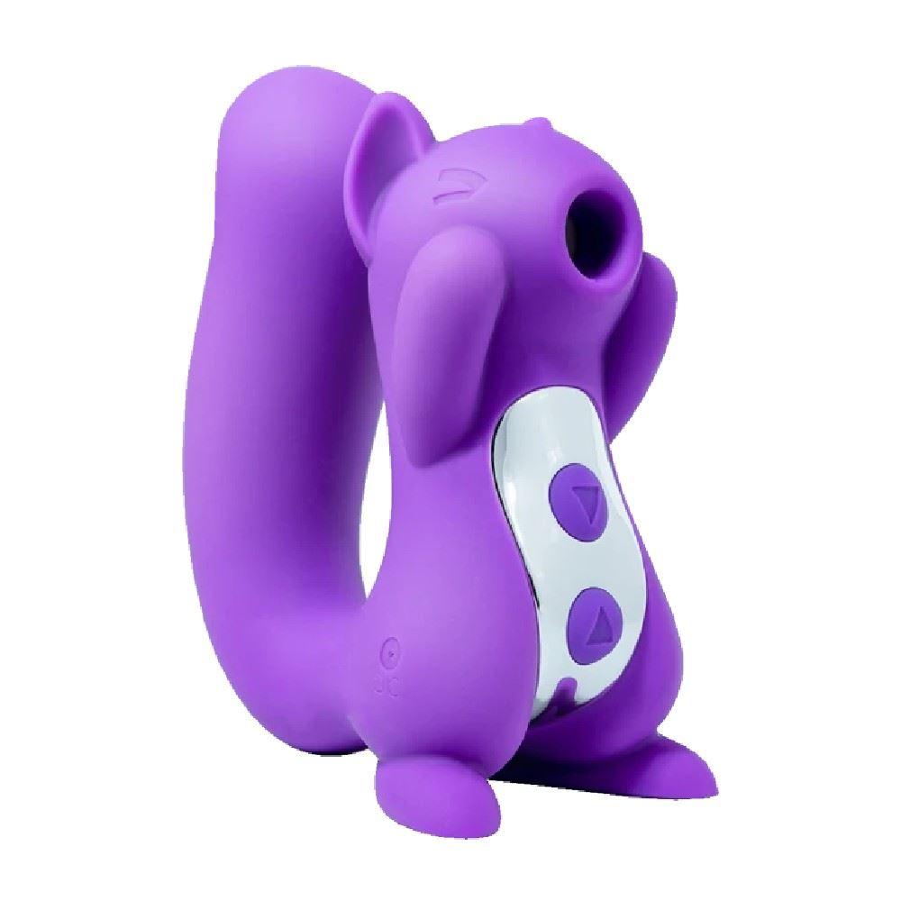 Vibrador Succionador de Clítoris y Punto G Cola Consoladora