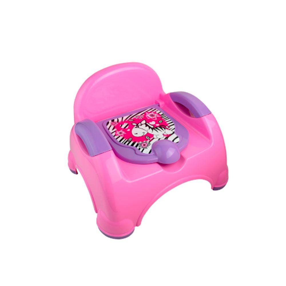 Bacin Educador Baby Basa Kids Rosado 7345
