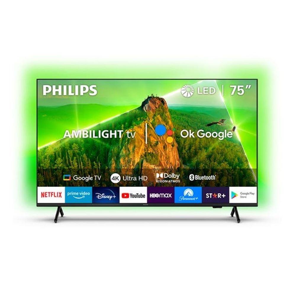 TELEVISOR LED PHILIPS 75” UHD 4K 75PUD7908 AMBILIGHT TV