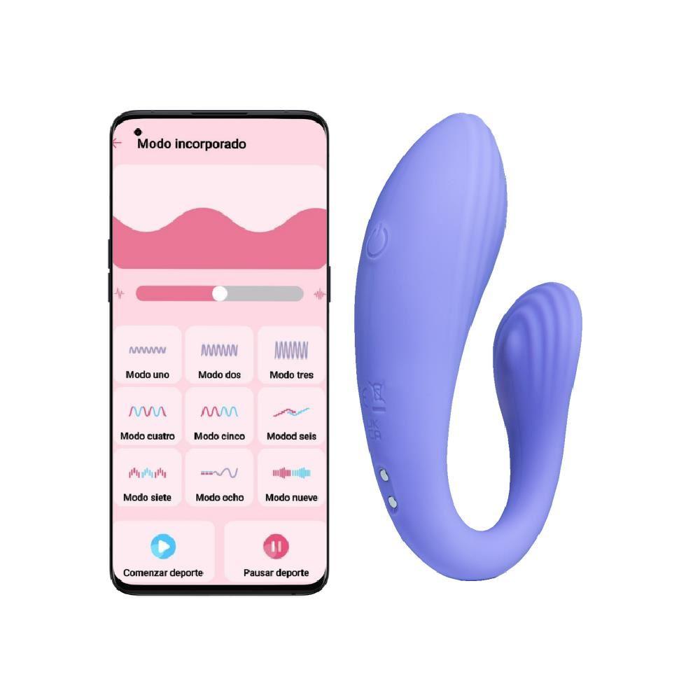 Vibrador Inalámbrico Sheila con App Winyi Doble Estimulación