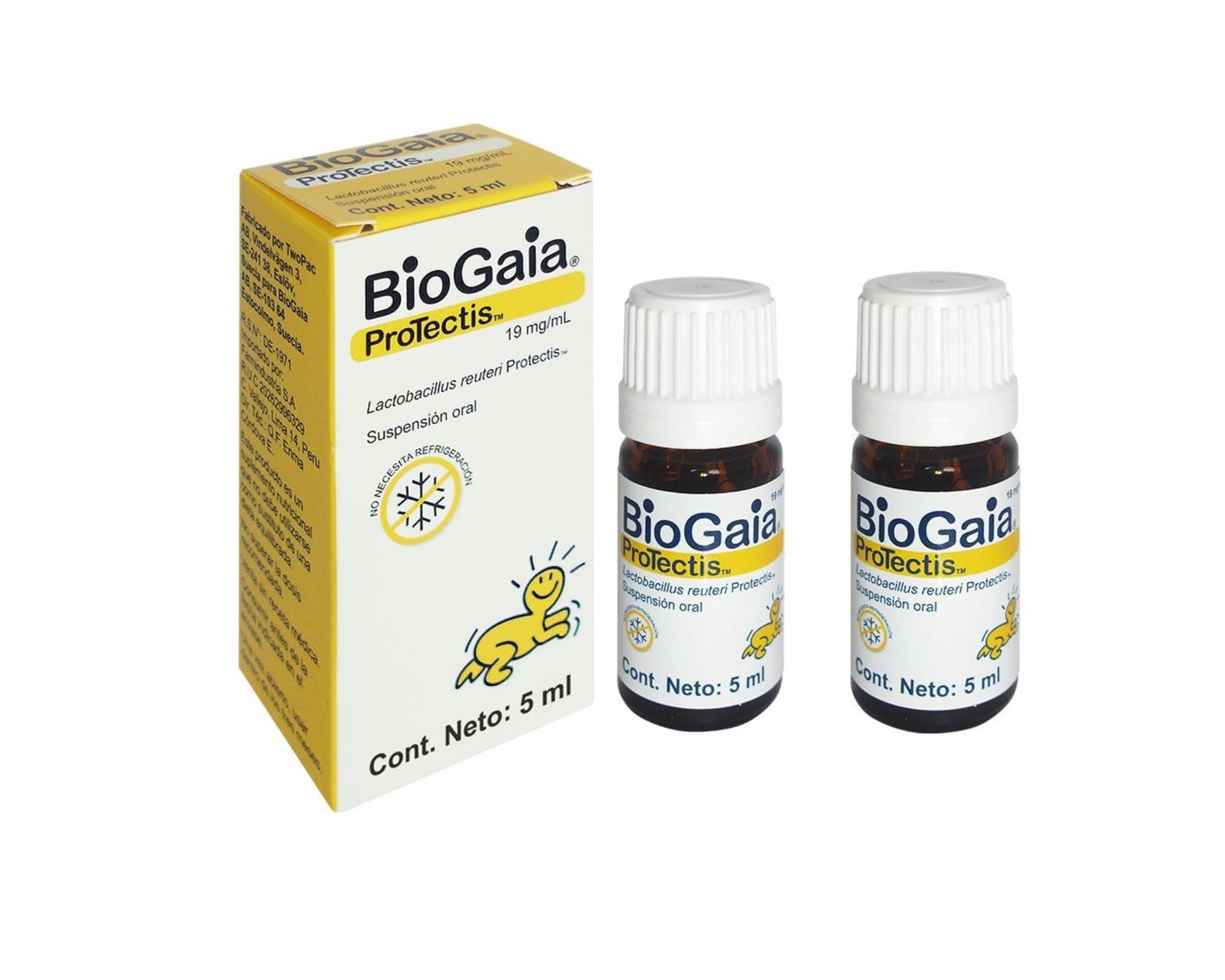 Pack x 2 Biogaia Protec 19mg/mL S. O. Gotas x 5mL