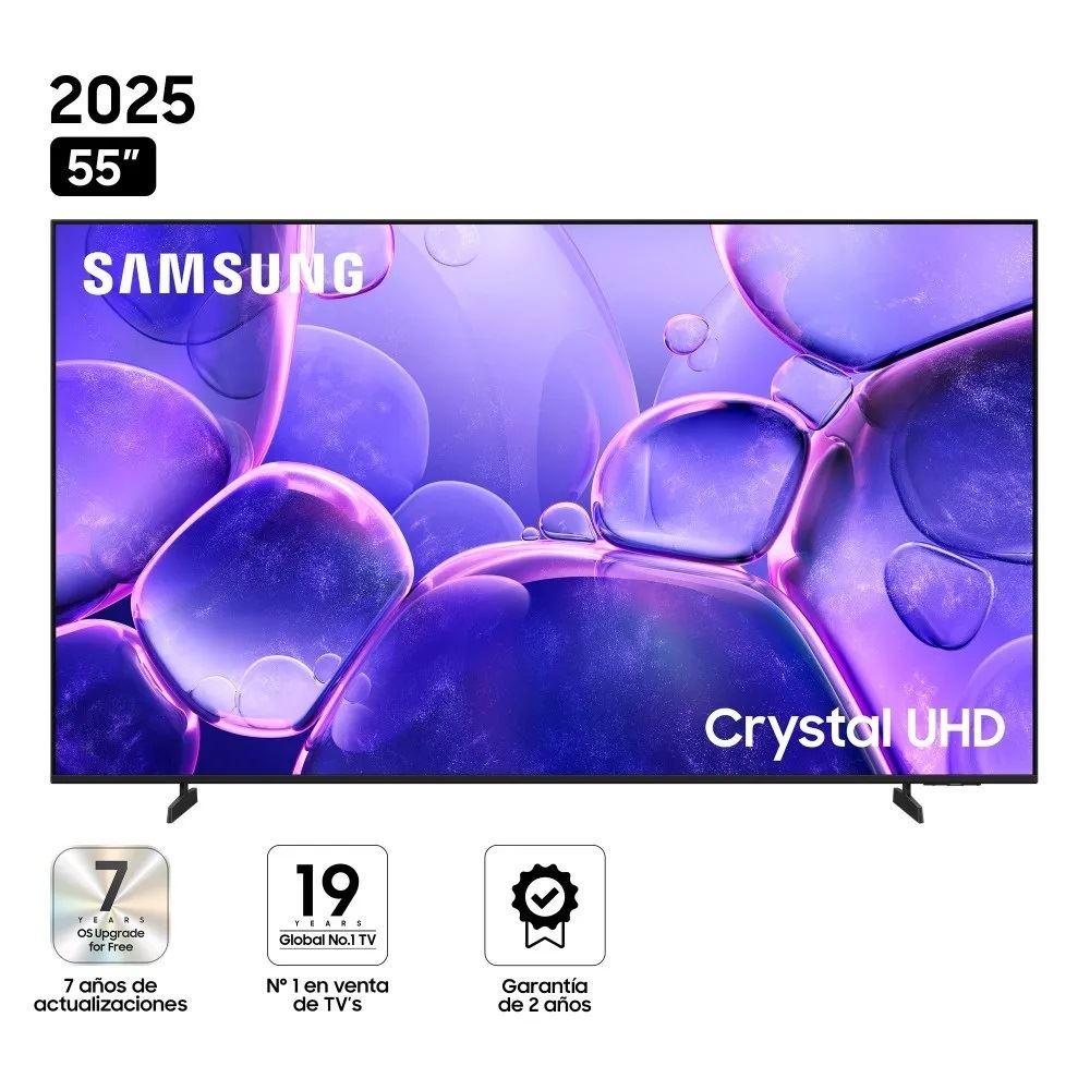 Televisor de 55" Smart Tv Samsung 55U8000F 4K UHD (Modelo 2025)