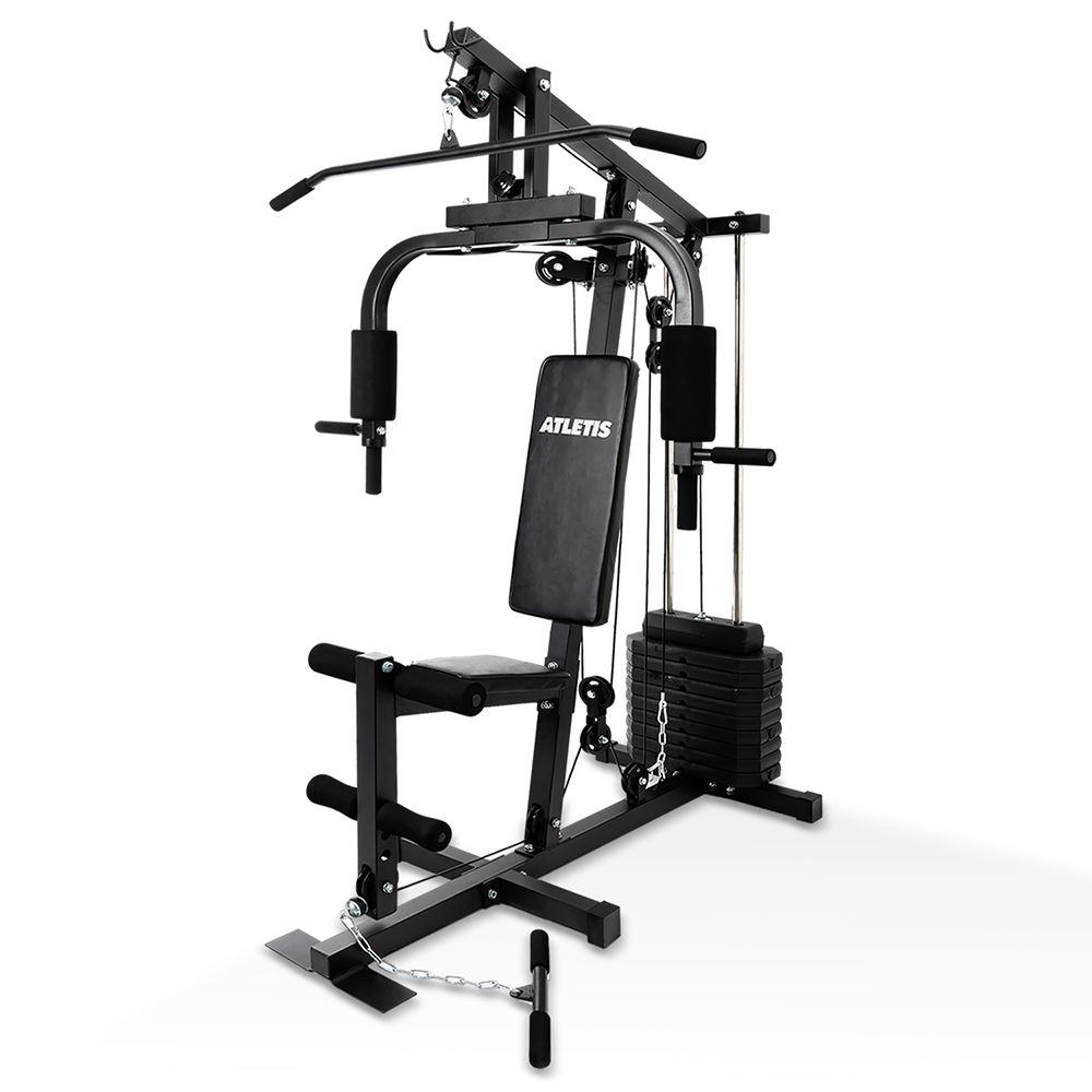 Home Gym Multifuncional Xtreme Force 45 kg con Poleas.