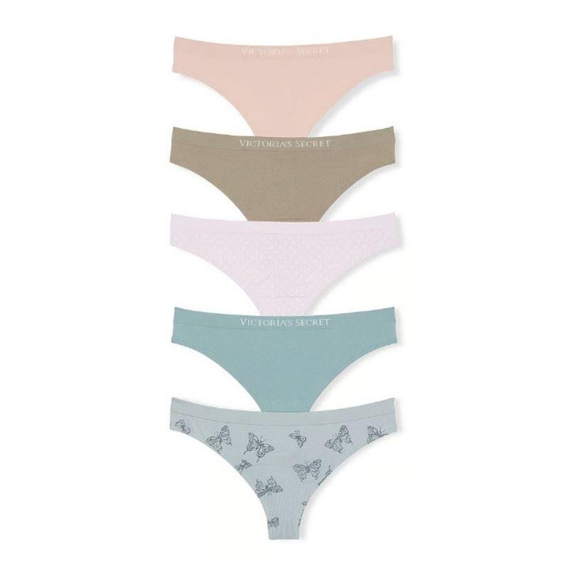 CALZON TIPO TANGA VICTORIA SECRET ALGODON, PACKX 5 TALLA L