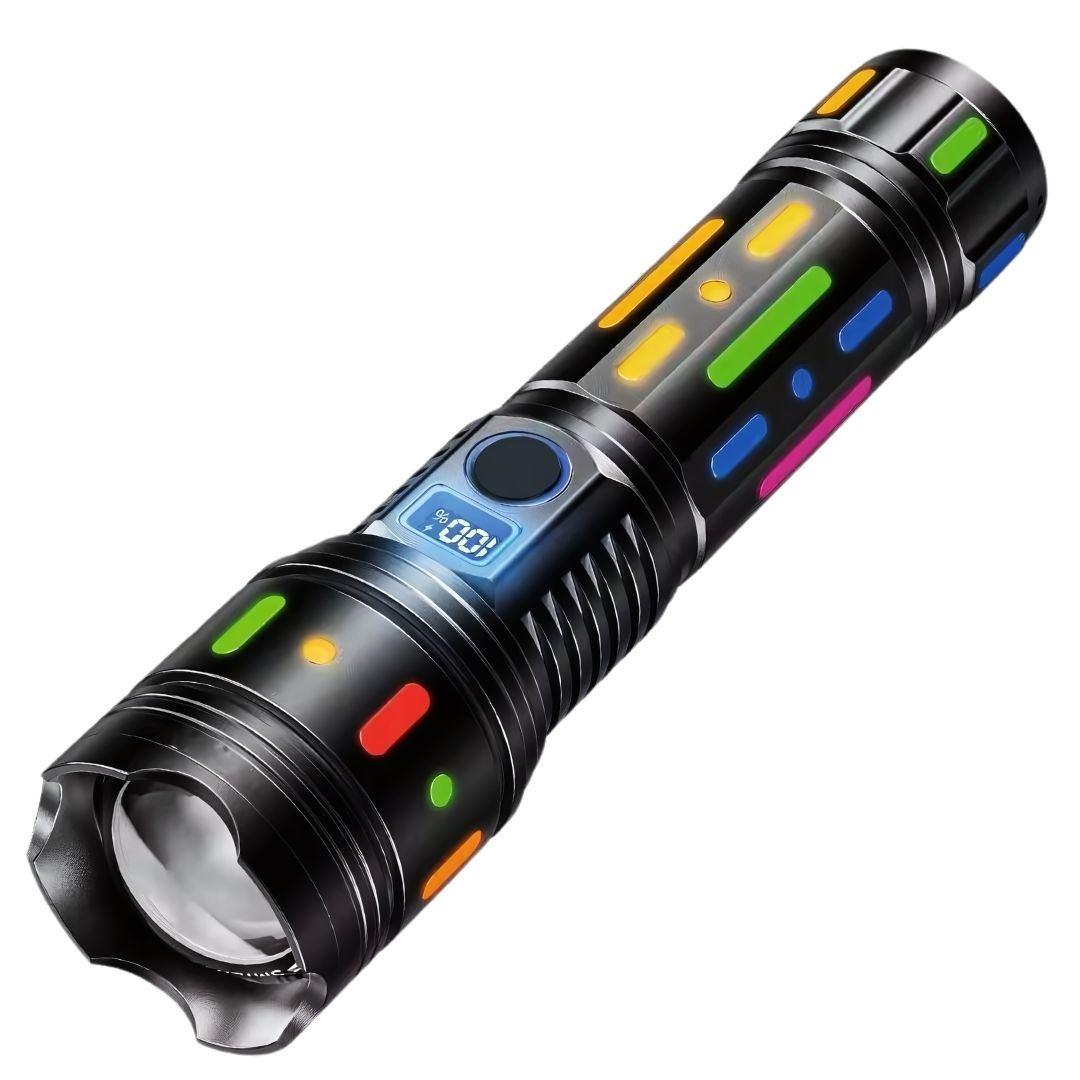 Linterna LED Super Brillante 3000M Zoom Telescopico LIDIMI LD-L406A