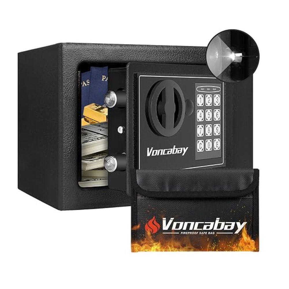 Caja fuerte Voncabay con sensor de luz