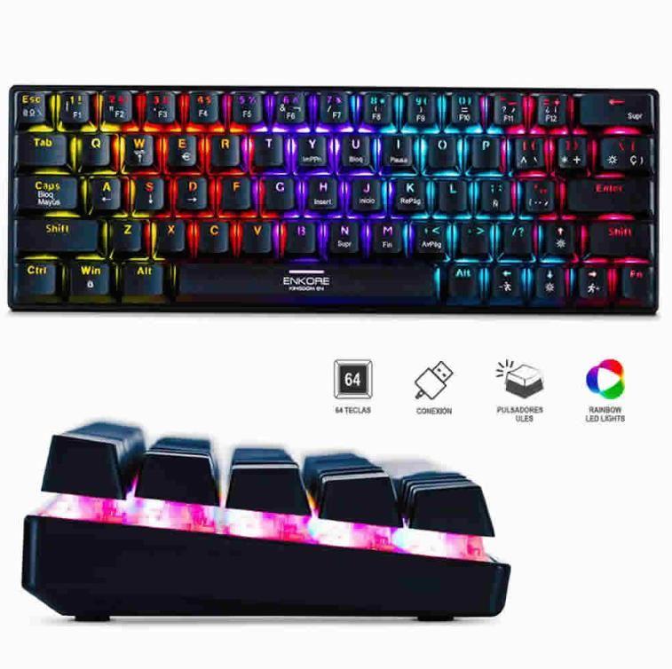 TECLADO ENKORE KINGDOM 64 - ENK 1008