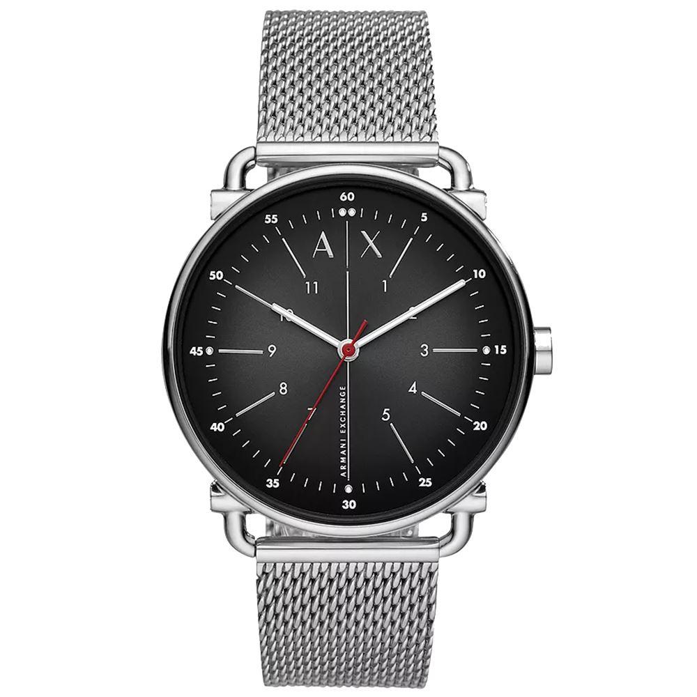 Reloj Armani Exchange Rocco AX2900 Para Hombre Analógico Acero Inoxidable Plateado