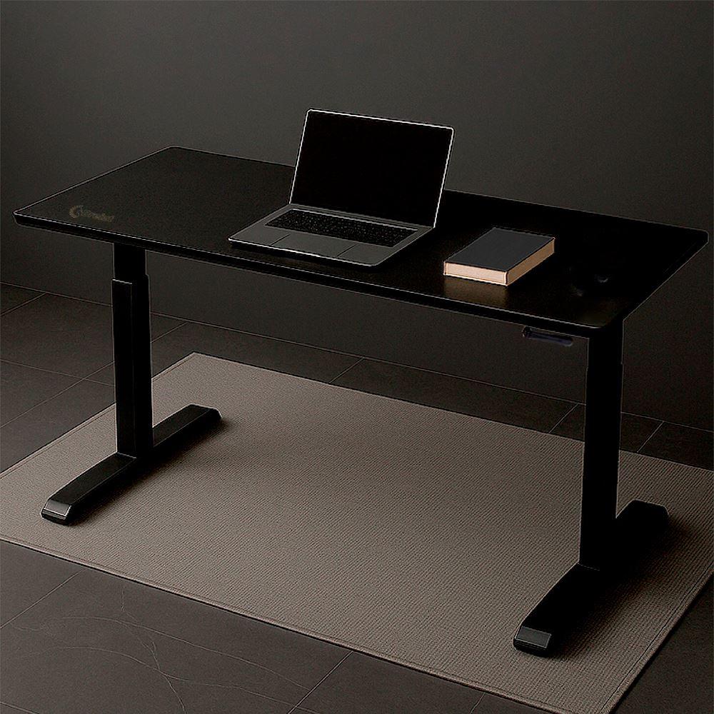 Escritorio Regulable Manual Dreizt 120x60 cm Negro XDesk Manual
