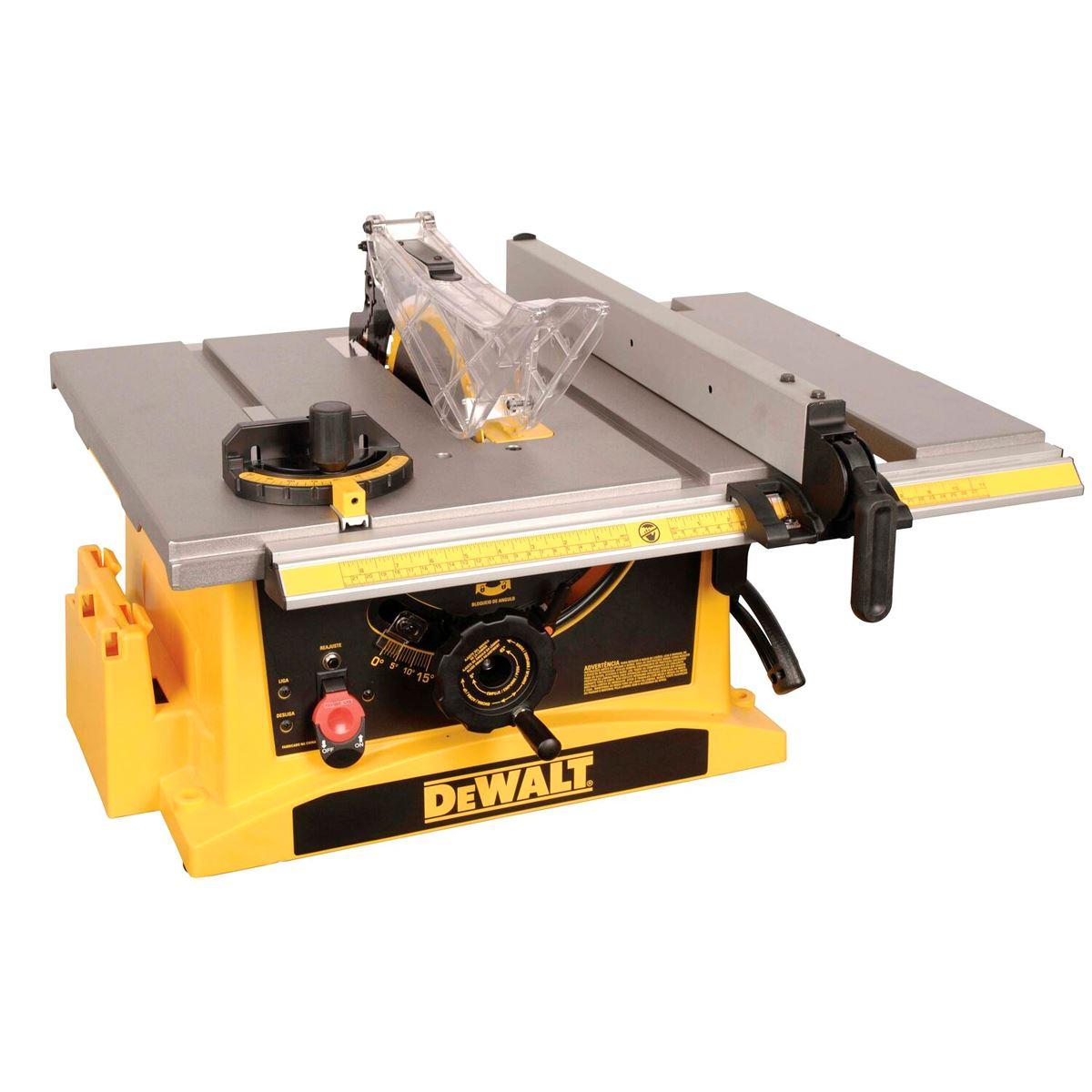 Sierra de Mesa 10" (254mm) 1800W Corte en 90° 76.2mm Dewalt DWE7470-B2