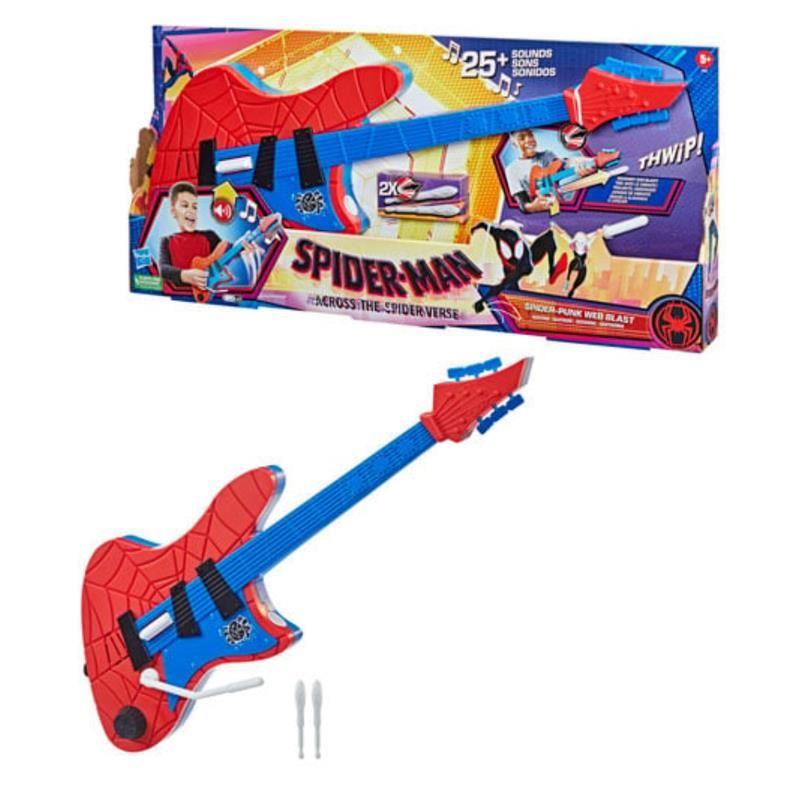Guitarra Spiderman Marvel Spider-Punk Web Blast