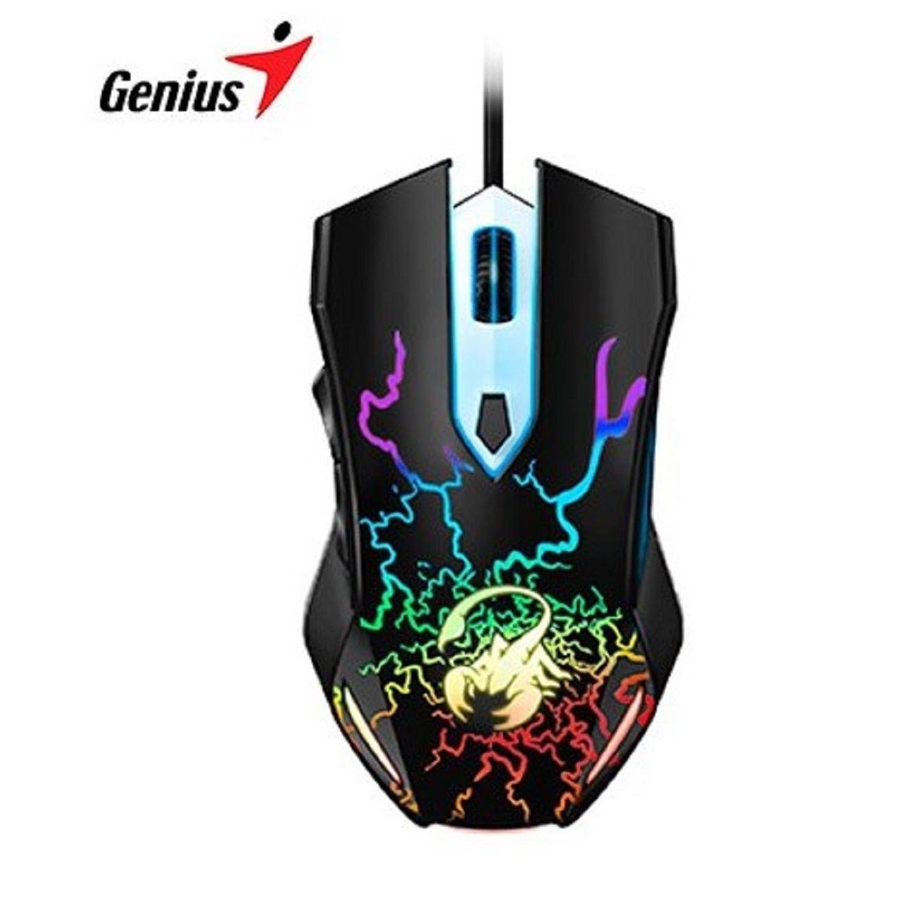 Mouse Gaming Genius Scorpion USB Iluminación RGB