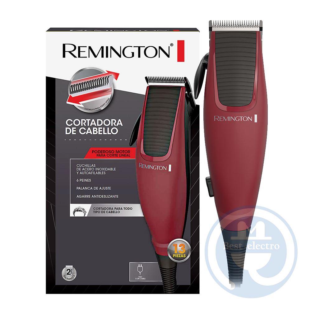 Cortadora de Cabello Remington HC1095 de 13 Pzas Rojo.