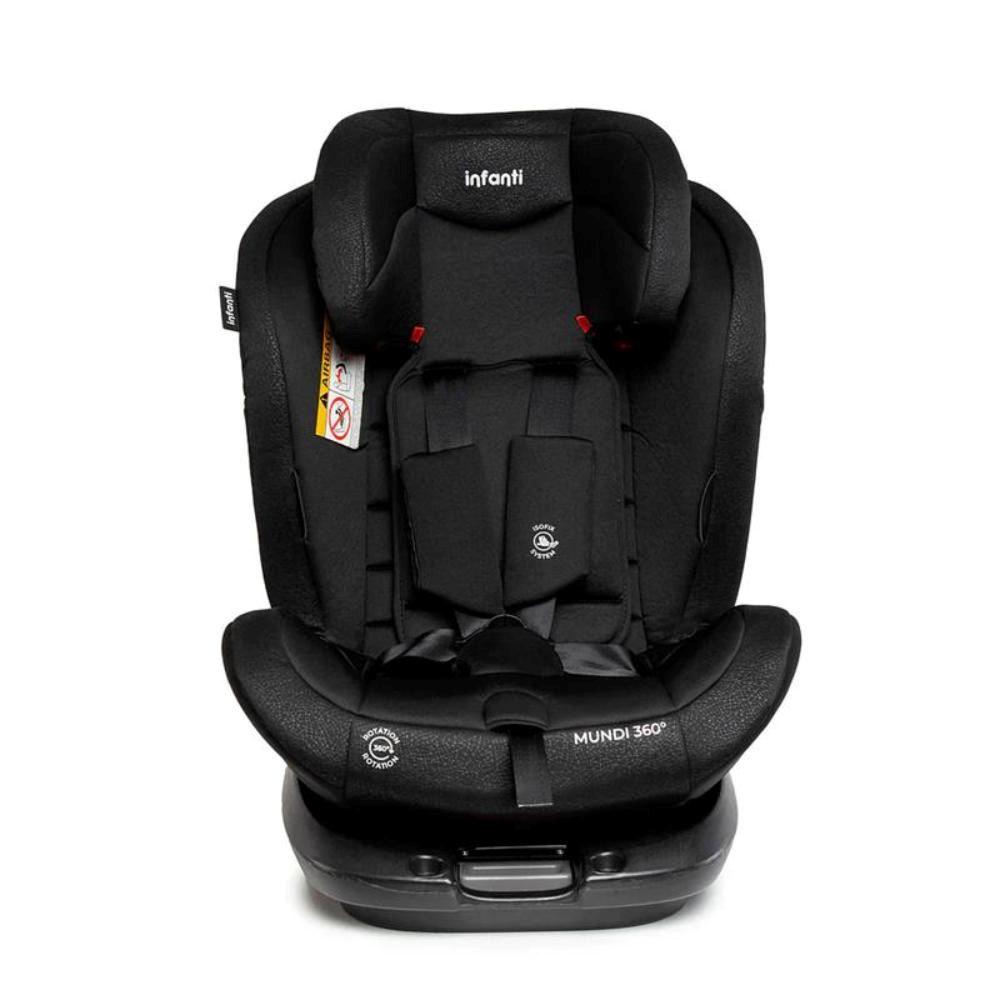 SILLA AUTO CONVERTIBLE MUNDI 360° PRETO