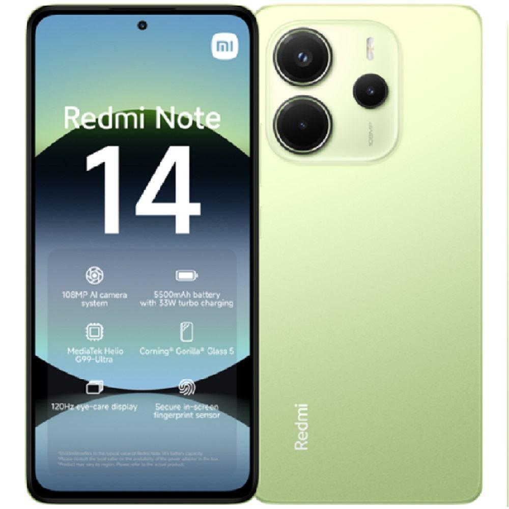 XIAOMI REDMI NOTE 14 128GB 6GB RAM VERDE