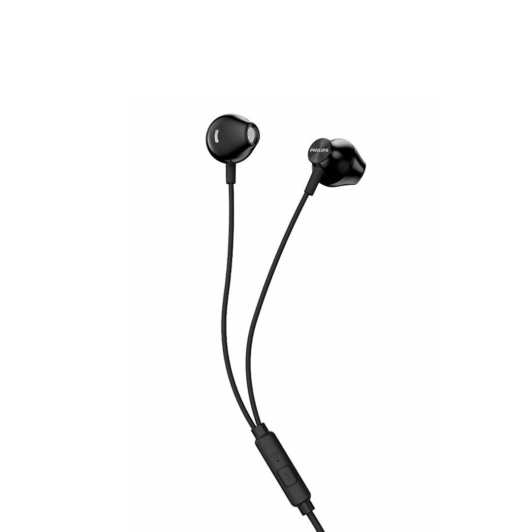 Audifonos Philips In Ear TAUE101bk Con micro 35mm Bass Sound Negro