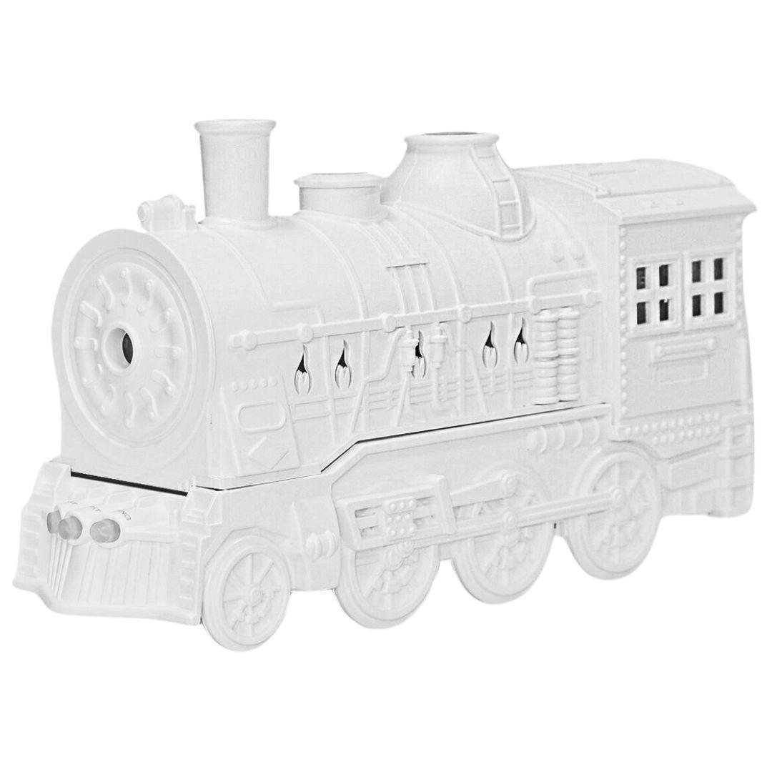 Humidificador tipo Tren 300ml Difusor de Aromas + Control YX210 Blanco